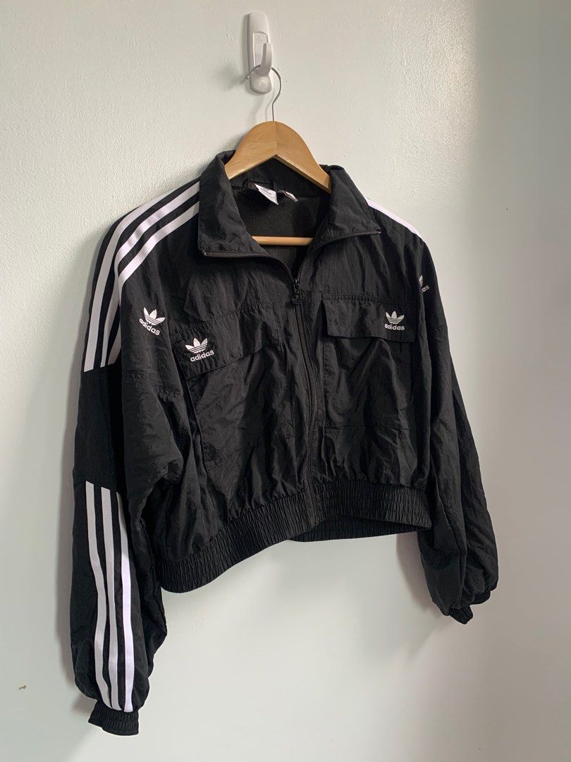 Women s Adidas Track Cropped Top Jacket