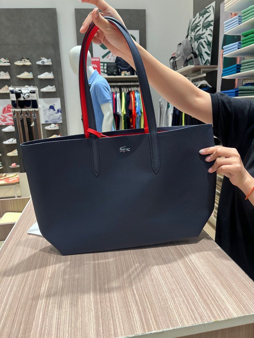 Women's anna reversible bicolour tote bag top