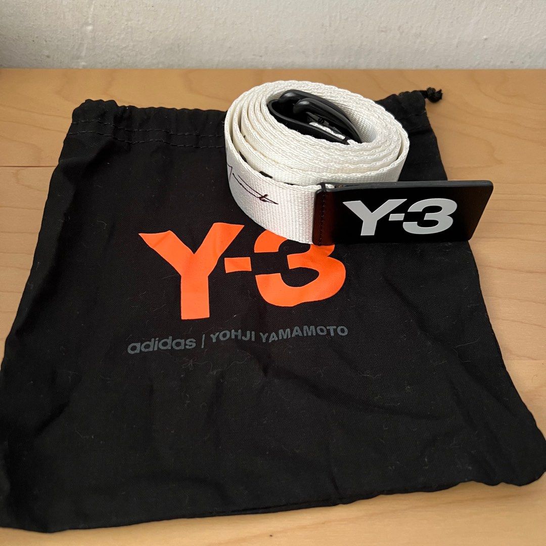 Y3 hotsell white belt