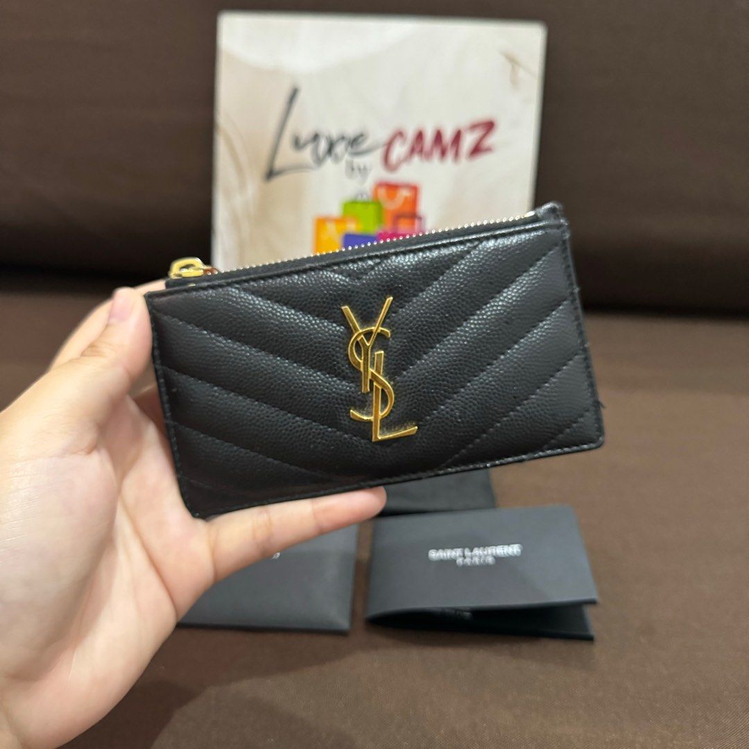 Ysl zipped card case 2025