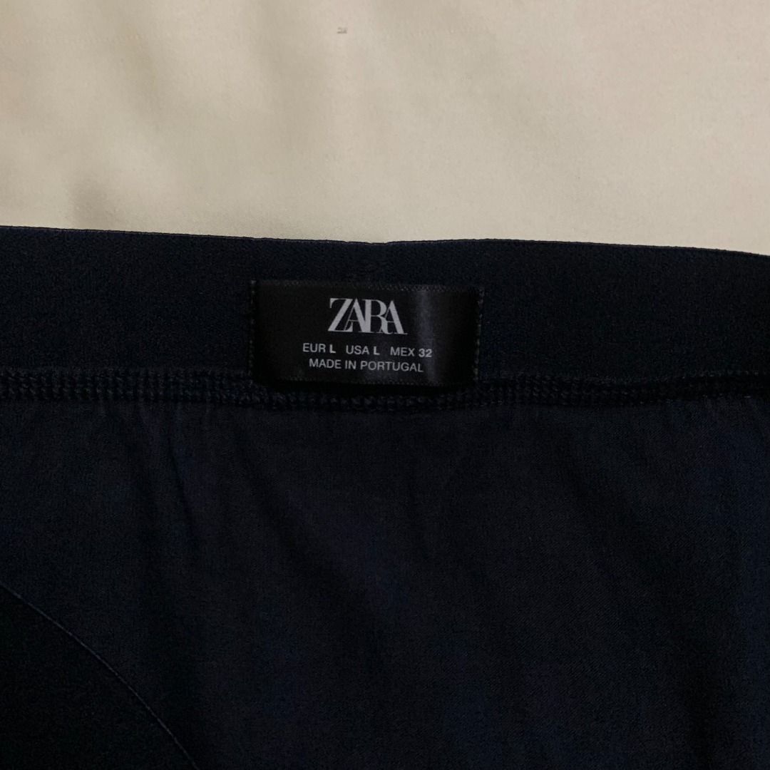 Zara underwear (boxer / trunk), fit M size, Men's Fashion, Bottoms, New  Underwear on Carousell