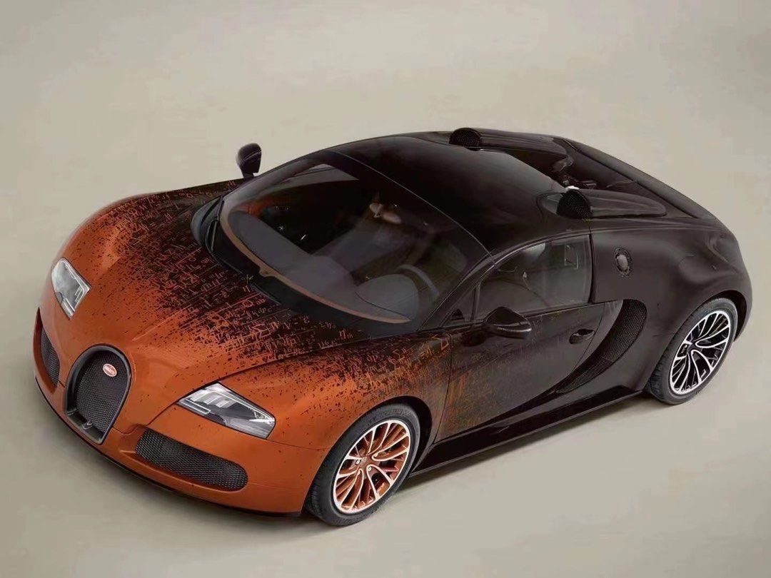 1/18 HH Bugatti Veyron (come with display case) - New colors announced