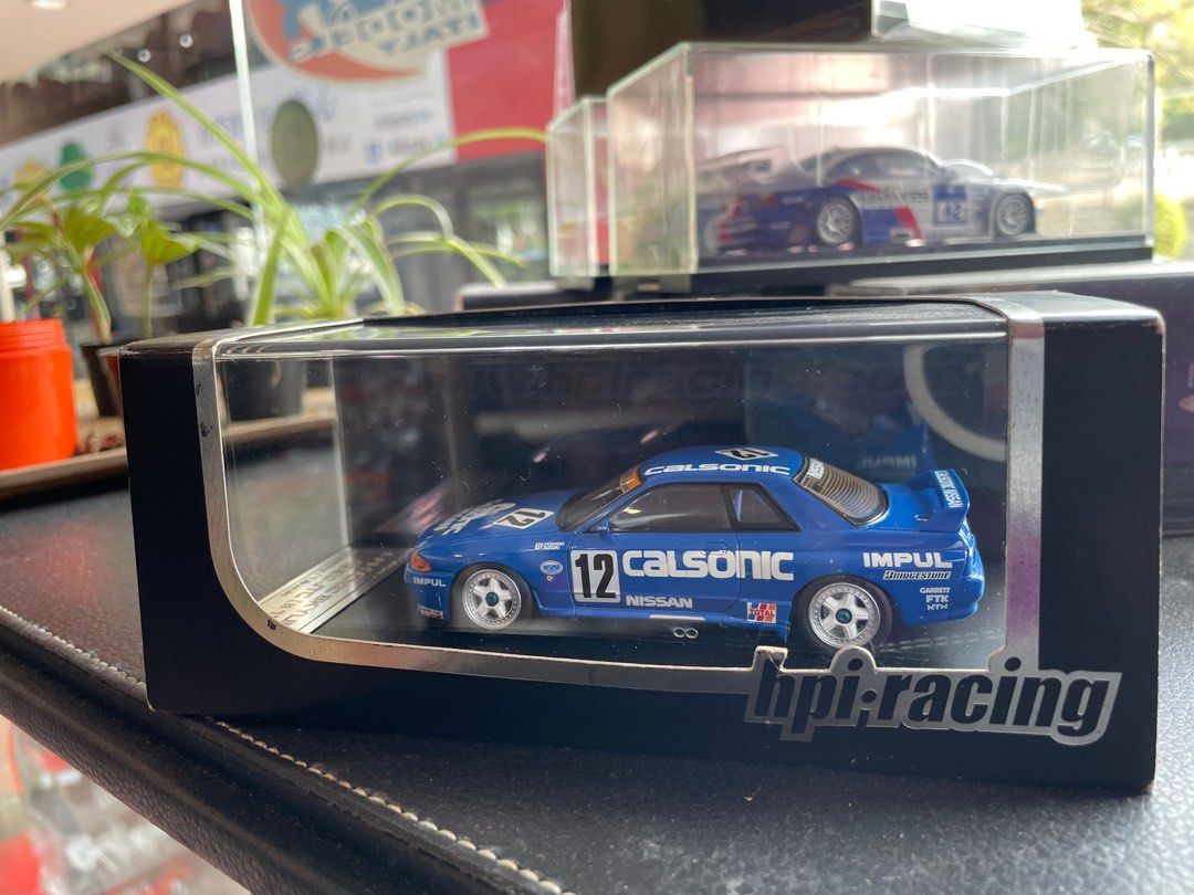 1/43 Hpi Calsonic Skyline 1990 JTC(#12), 興趣及遊戲, 玩具& 遊戲類