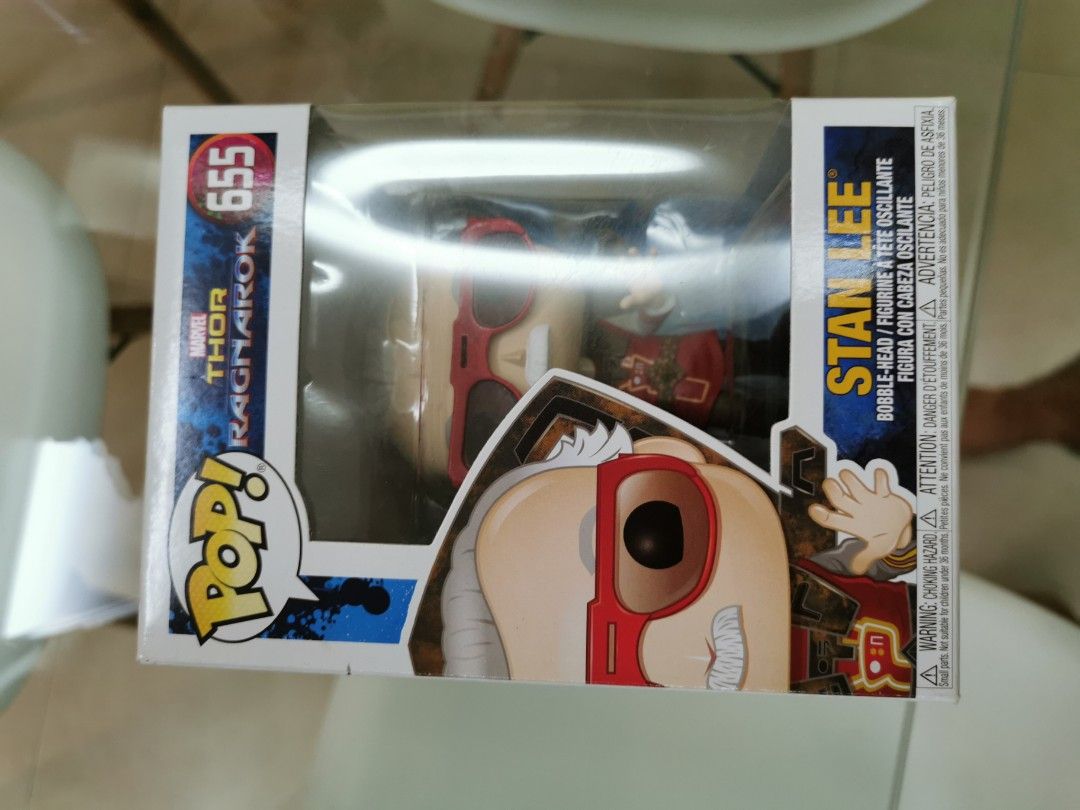 655 Thor Ragnarok Stan Lee Funko Pop Marvel, Hobbies Toys, Toys