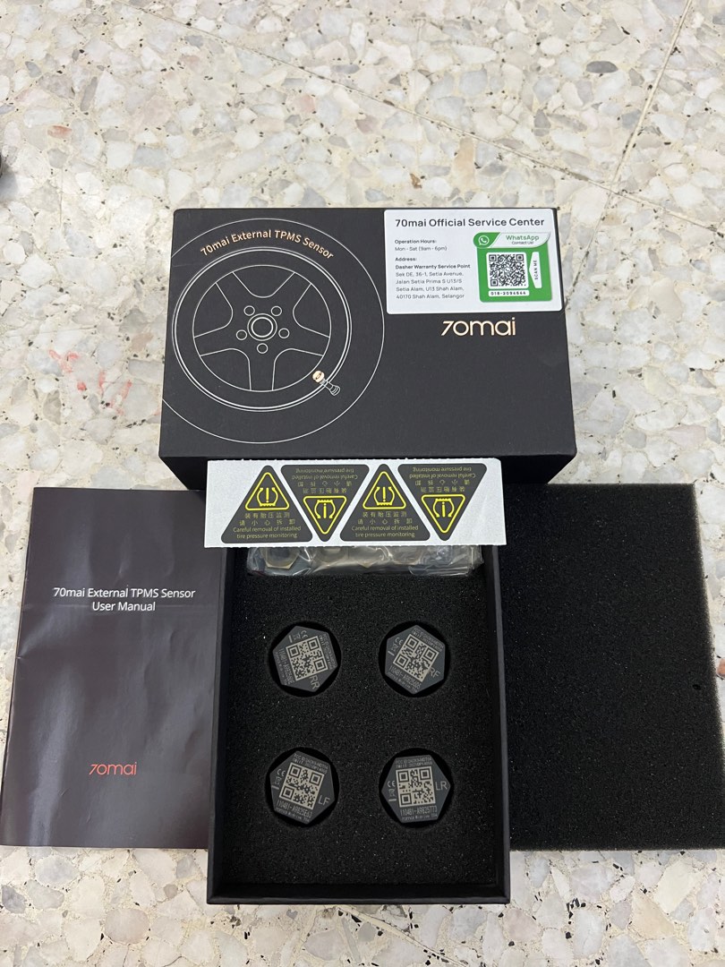 70mai External TPMS Sensor, Car Accessories, Accessories on Carousell