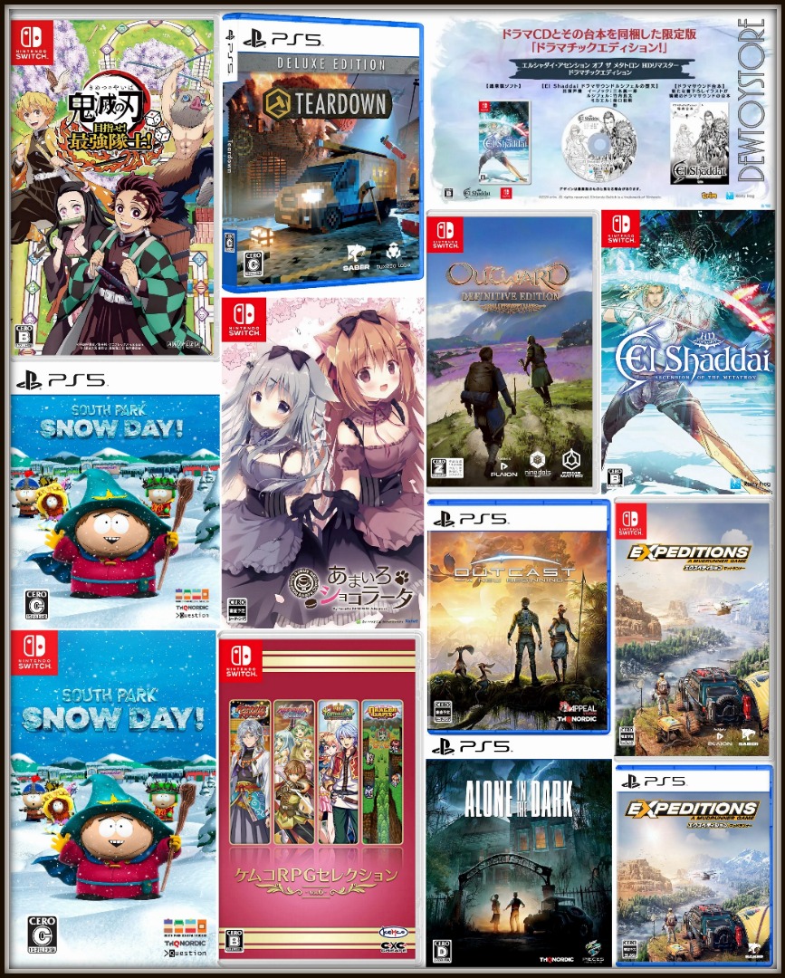 Nintendo switch 2025 anime games list