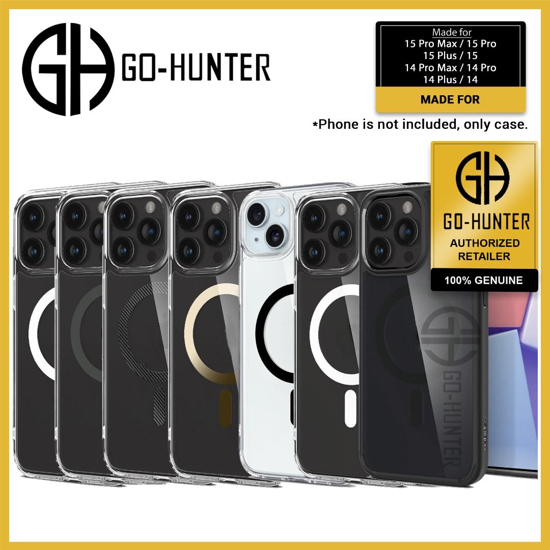 Spigen Ultra Hybrid MagFit Case for iPhone 14 Pro Max / 14 Pro / 14 Plus /  14 - Compatible with MagSafe