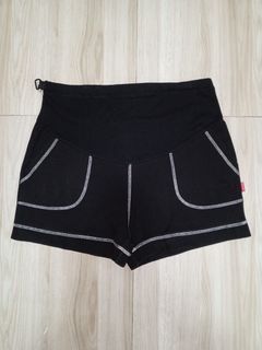 🫄 #maternity black cotton shorts 🩳 
📏 36 inches hipline