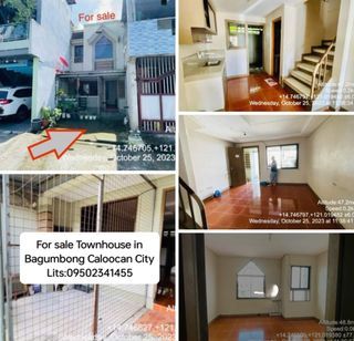 📌 Nagsumbong Caloocan City -Foreclosed Townhouse for sale in  the Princess Homes!