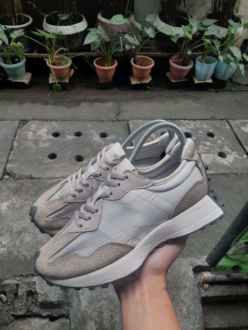NEW BALANCE 327 WHITE BIRCH Women s Fashion Footwear Sneakers