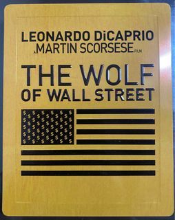 ‼️ RARE‼️ The Wolf of Wall Street ( Rare UK Import Limited Edition Steelbook)