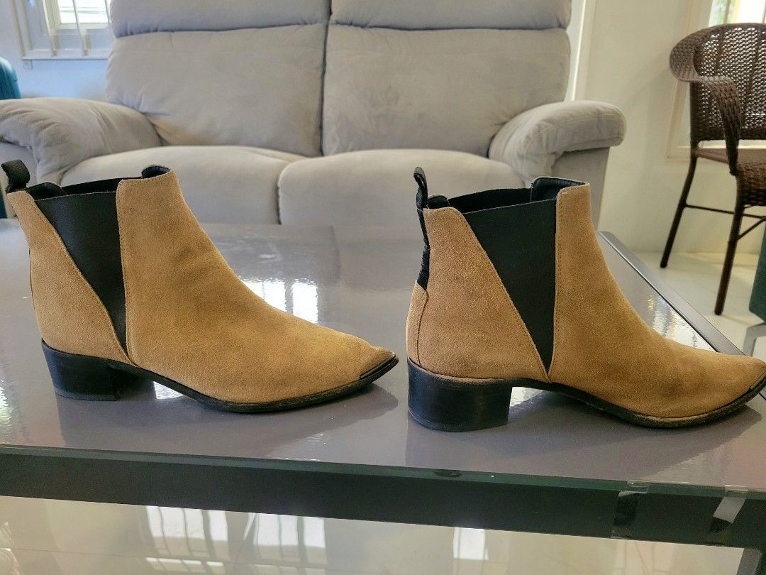 Acne studios jensen suede ankle sale boots