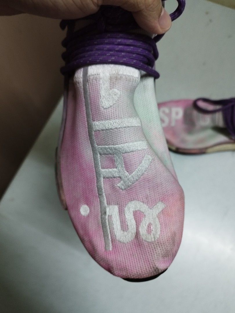 Adidas NMD Pharrell William Holi pink UK 8.5