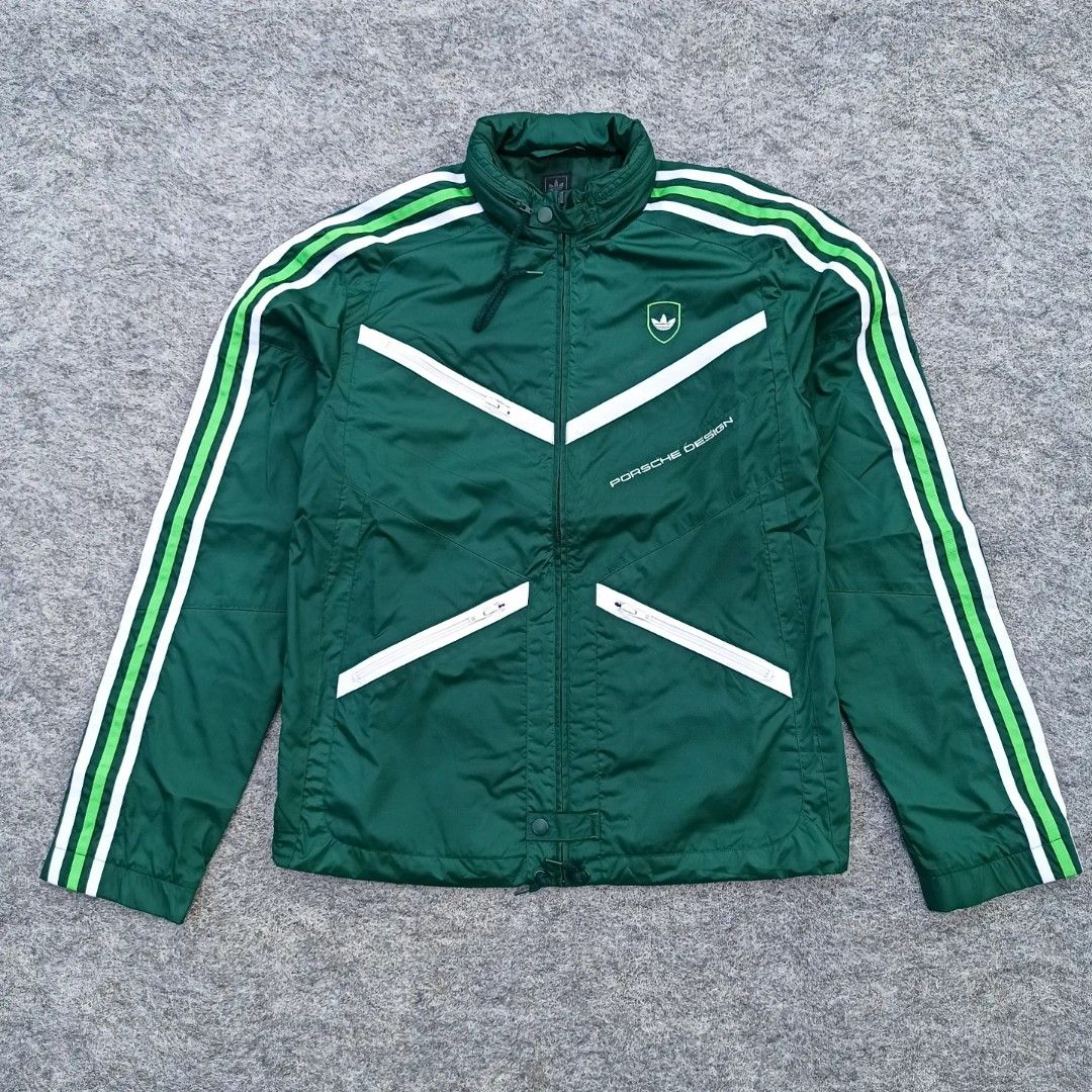 Adidas Porsche design, Fesyen Pria, Pakaian , Baju Luaran di Carousell
