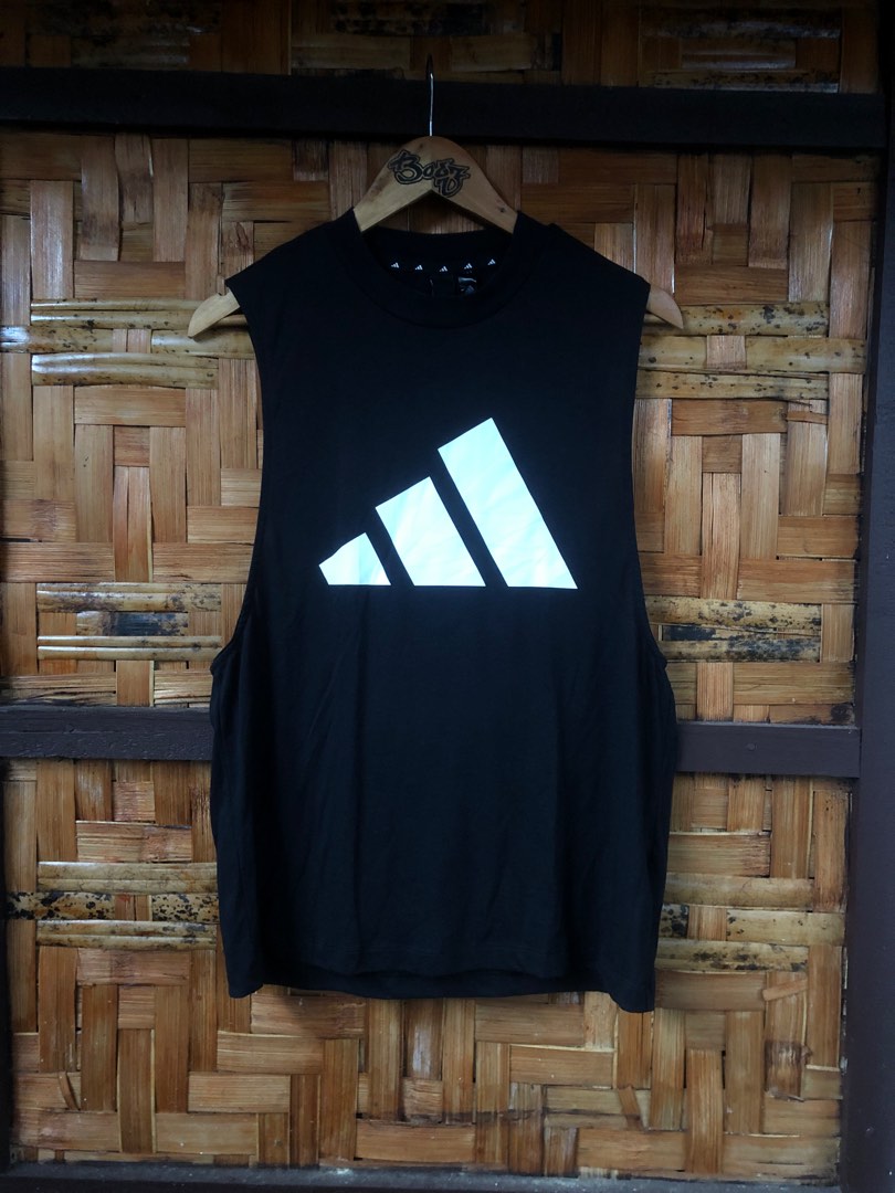 Adidas sando, Men's Fashion, Activewear on Carousell