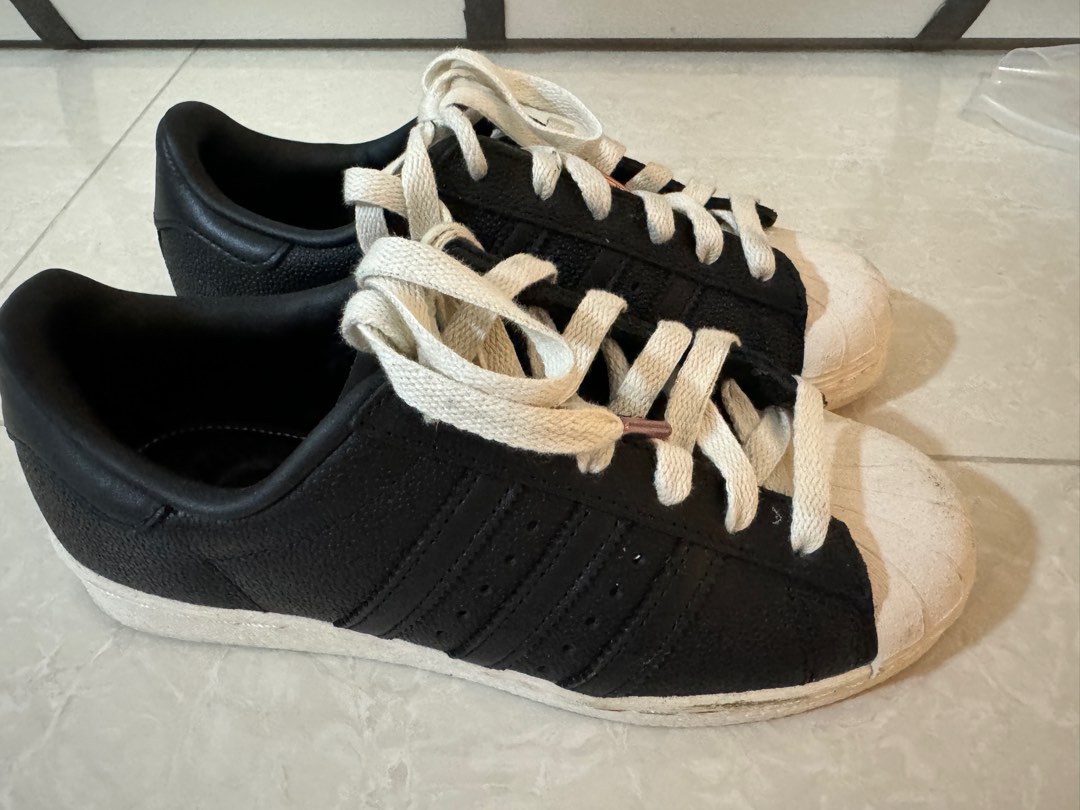 adidas superstar core black