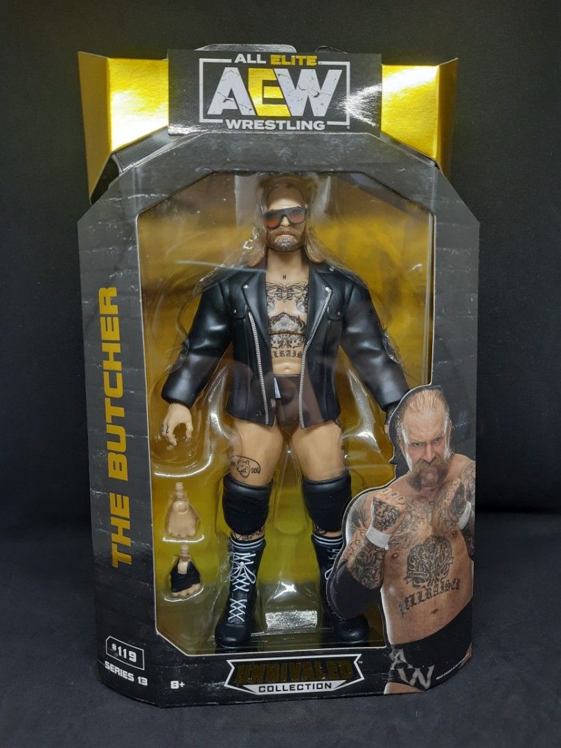 AEW Unrivaled 13 Butcher and the Blade, Hobbies & Toys, Toys & Games on ...