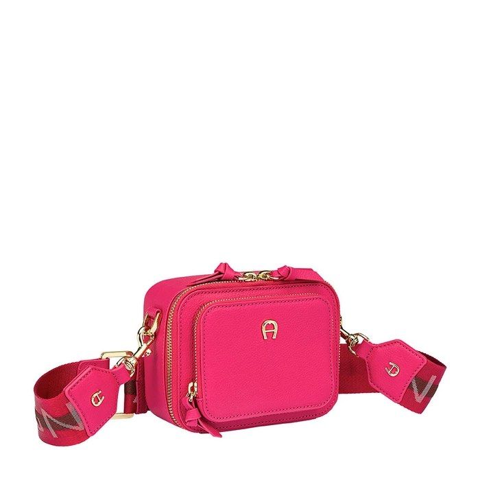 AIGNER zita orchid pink mini crossbody bag handbag XS Luxury