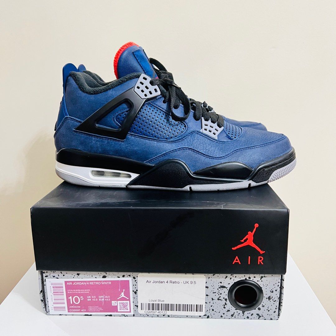 Jordan 4 winter cheap royal blue