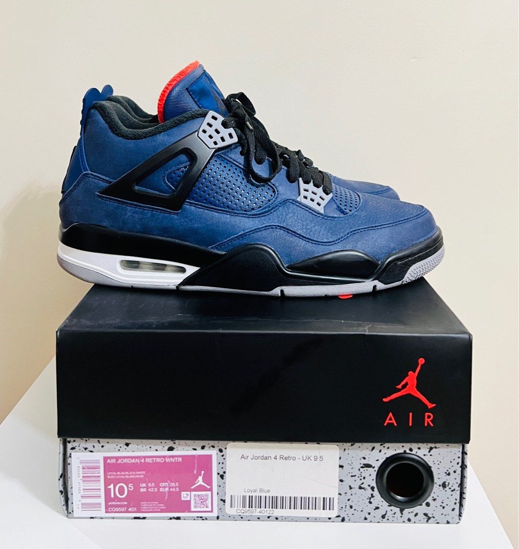 Jordan 4 retro wntr royal blue top