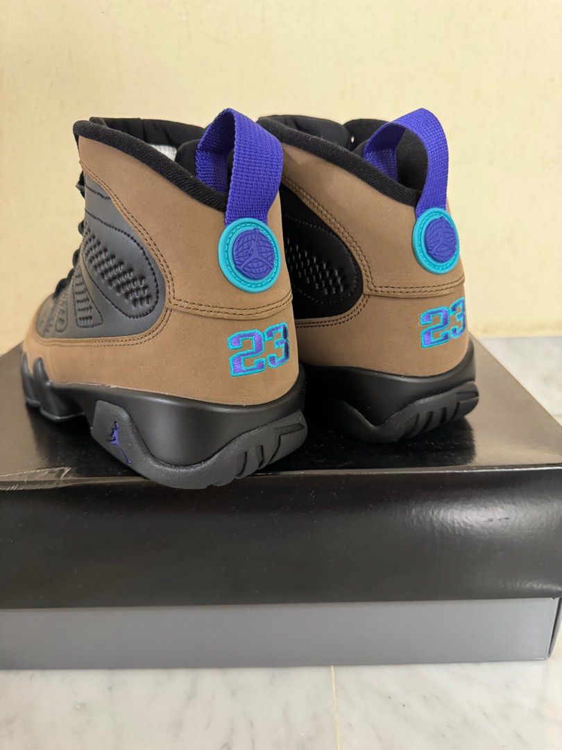 air jordan 9 olive for sale