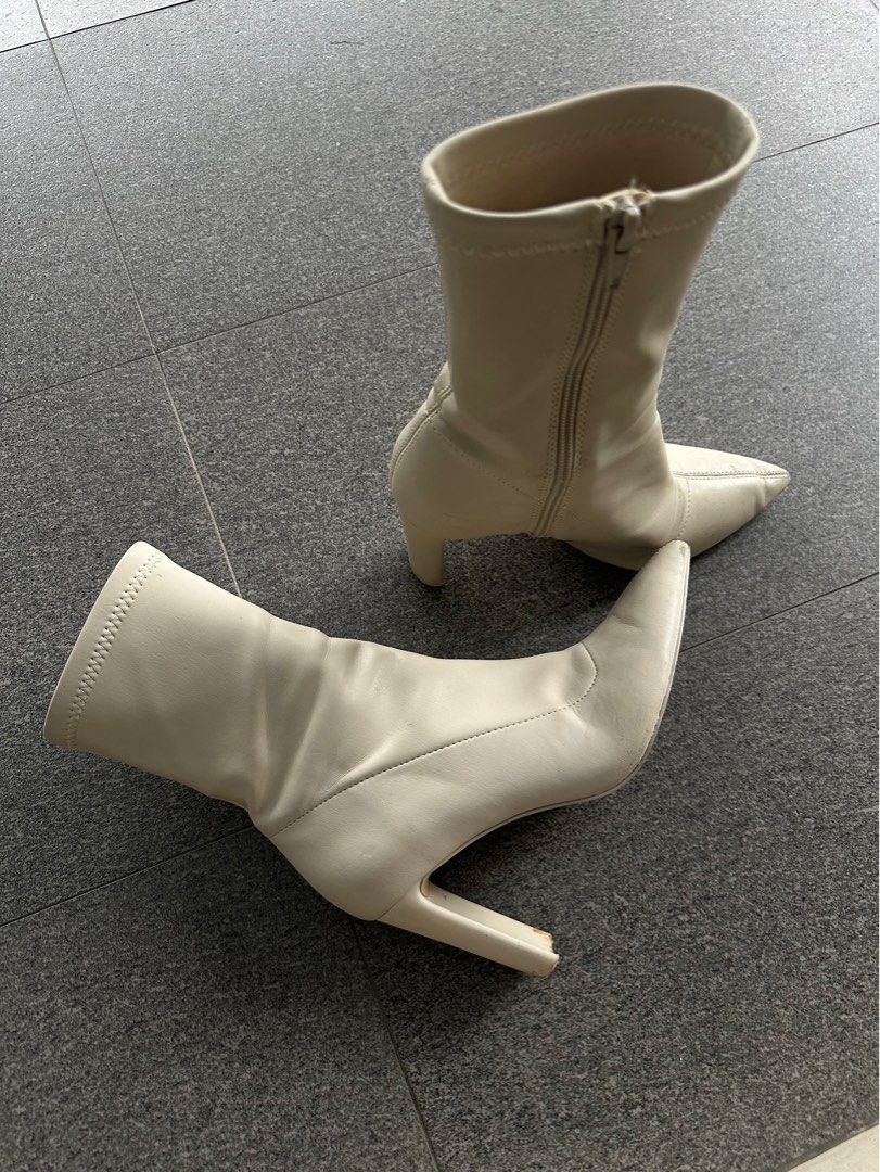 Aldo white hotsell bootie