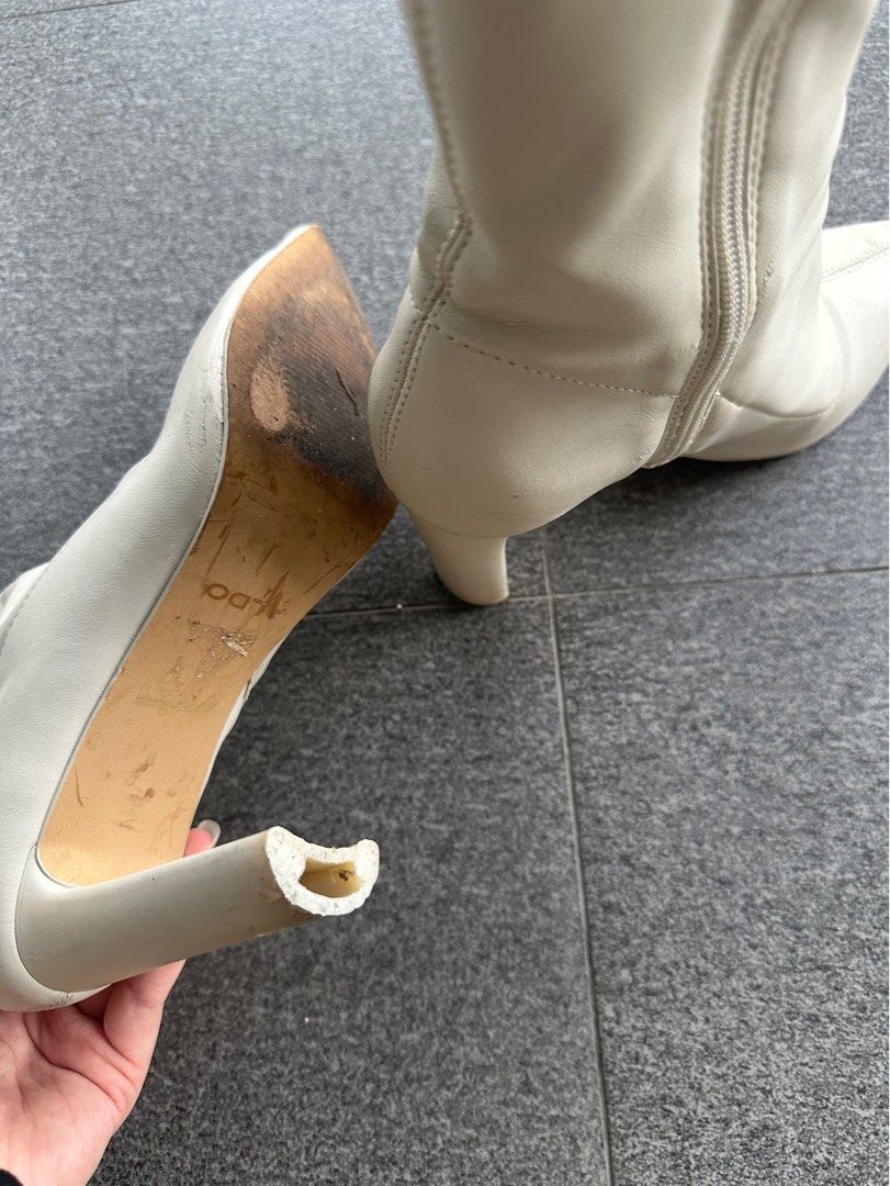 Aldo White Boots