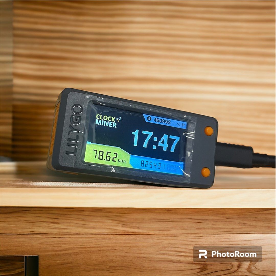 Apple 細過iPhone 幸運Bitcoin 礦機- Nerd miner V2, 電腦＆科技, 桌上電腦- Carousell
