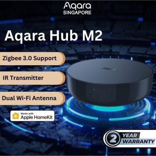 Aqara M2 Hub Smart Home Gateway Global HomeKit Zigbee 3.0 Dual Wi-Fi Antenna