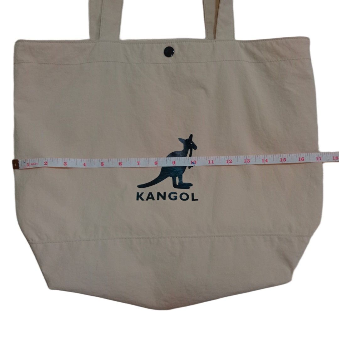 Authentic Kangol Tote Bag - Beige, Women's Fashion, Bags & Wallets ...