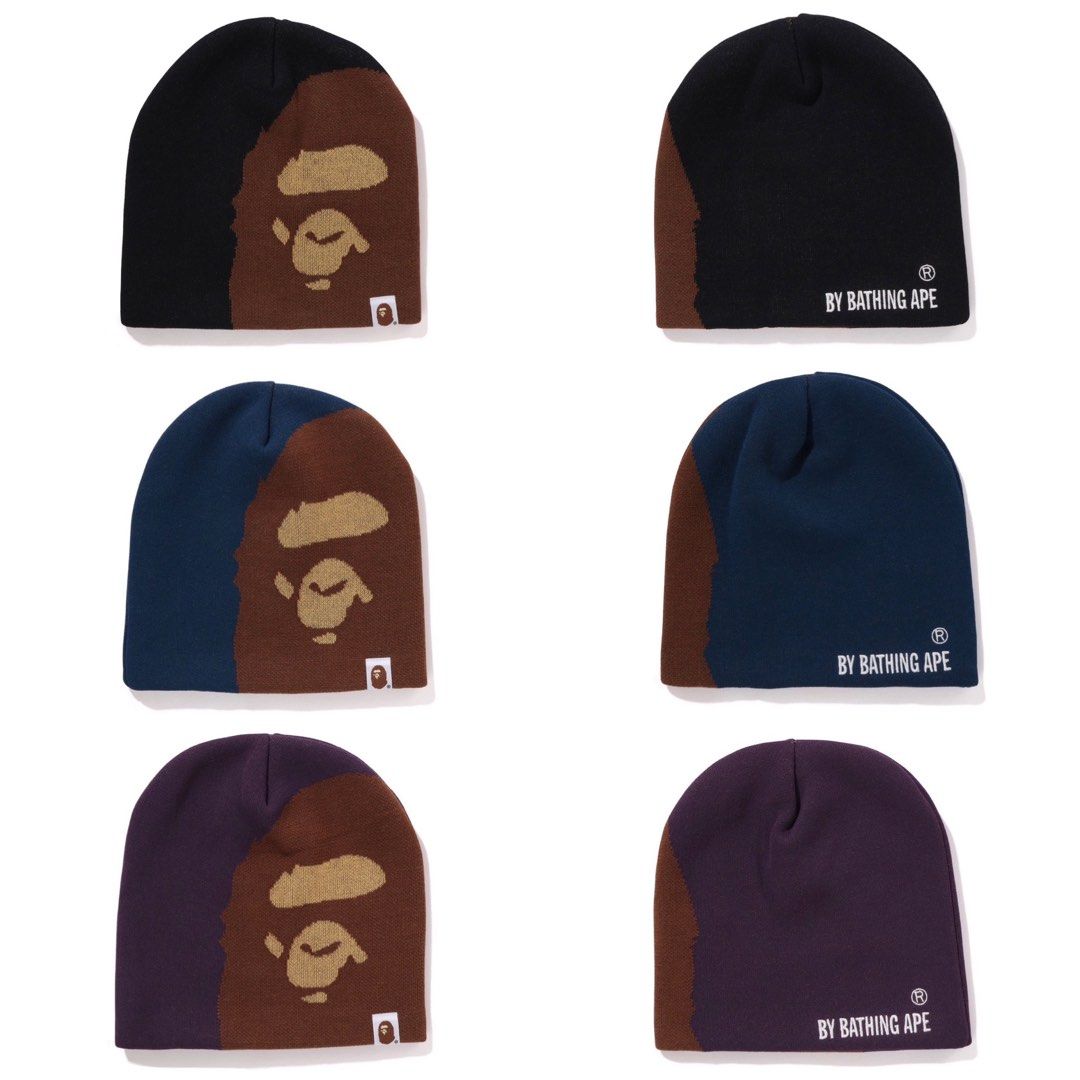 BAPE APE HEAD KNIT CAP, Men's Fashion, Watches & Accessories