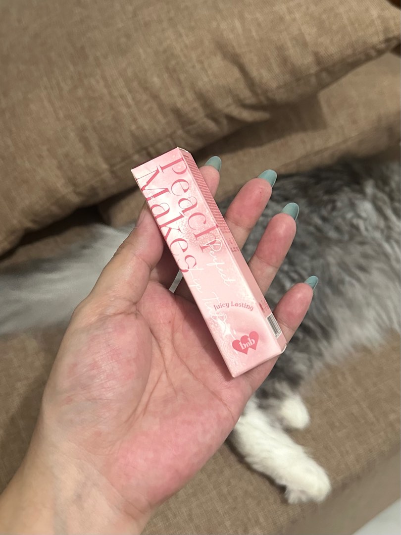 Barenbliss BNB Peach Males Perfect Lip Tint Glossy, Beauty & Personal