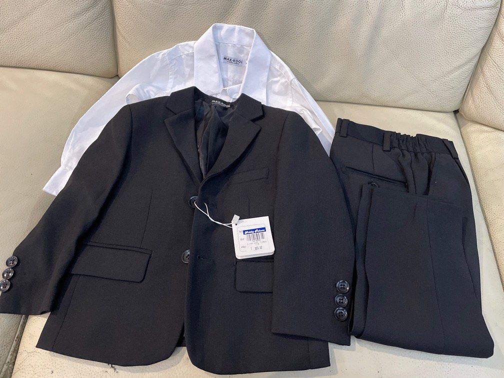 White shirt and black on sale blazer