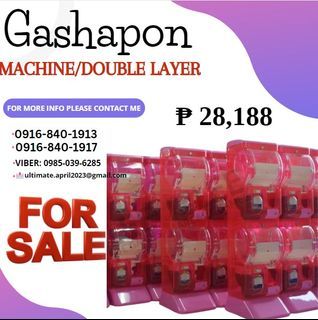 BL-GM007 Gashapon Machine （Transparent Double Layer Classic Version）