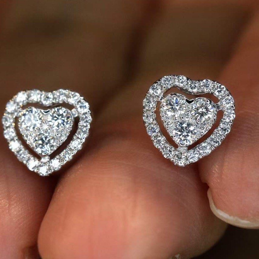 Real outlet diamond earing
