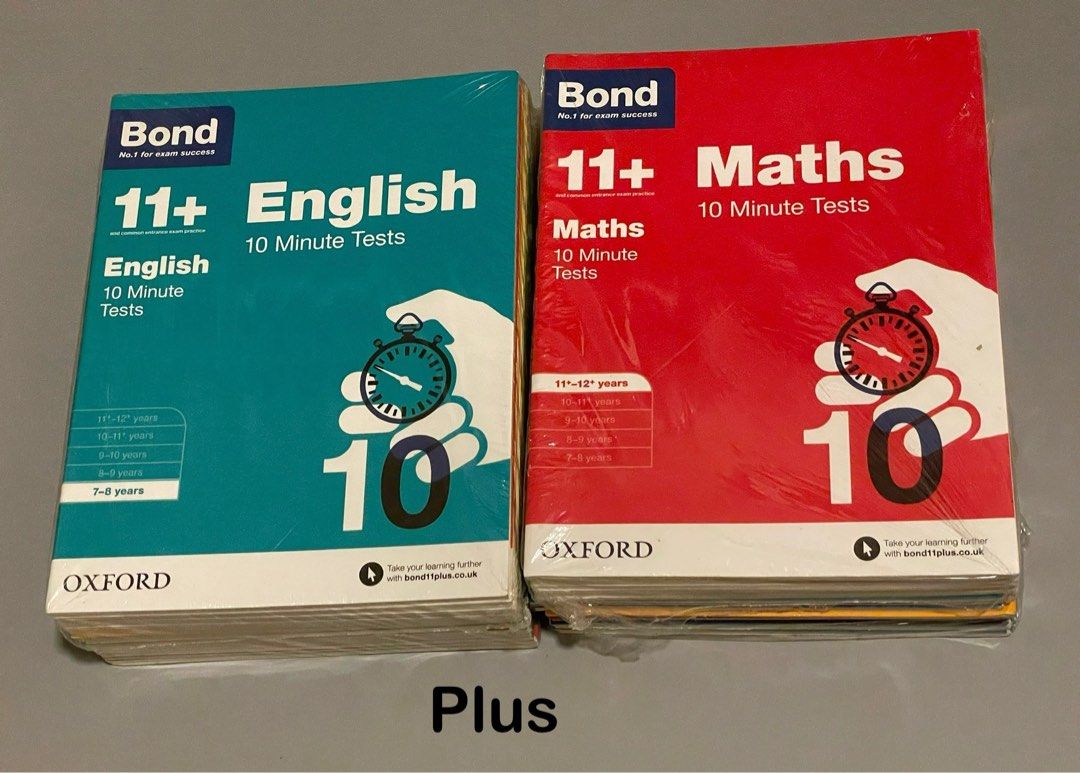 Bond 11+ basic , plus & advanced (Category: Children's Books) located in Singapore. Submitted by boosong (Listing ID 1260998595, Image 3). Description: -Ready stock,brand new .