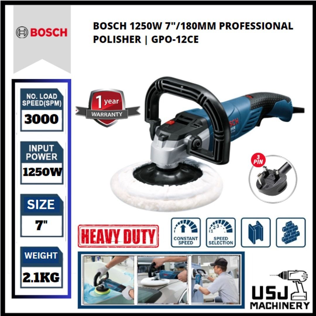GPO 12 CE Polisher  Bosch Professional