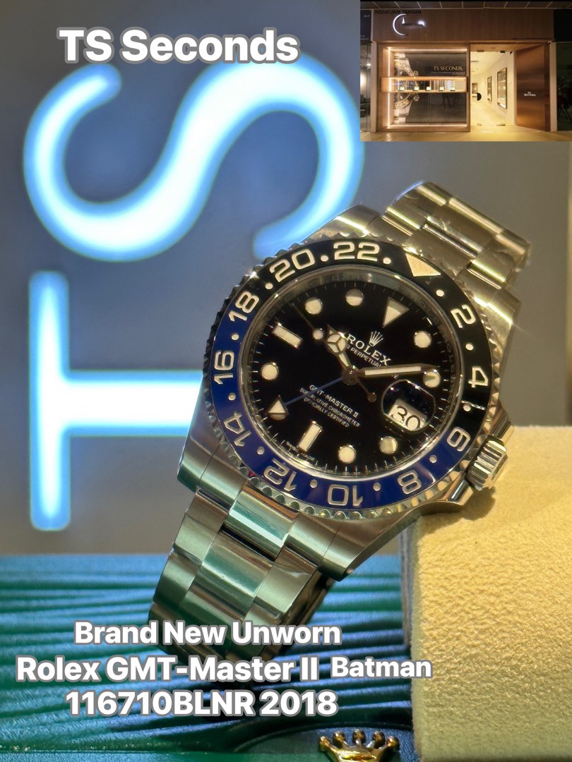 Gmt master 2 batman 2018 online