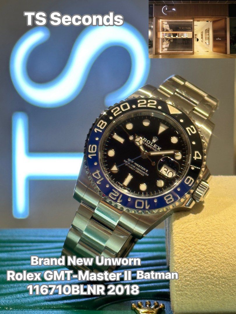 Rolex gmt master cheap 2 batman 2018