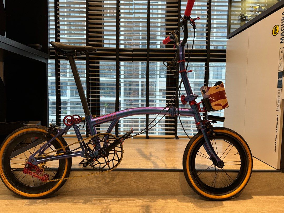 Brompton style bike sales