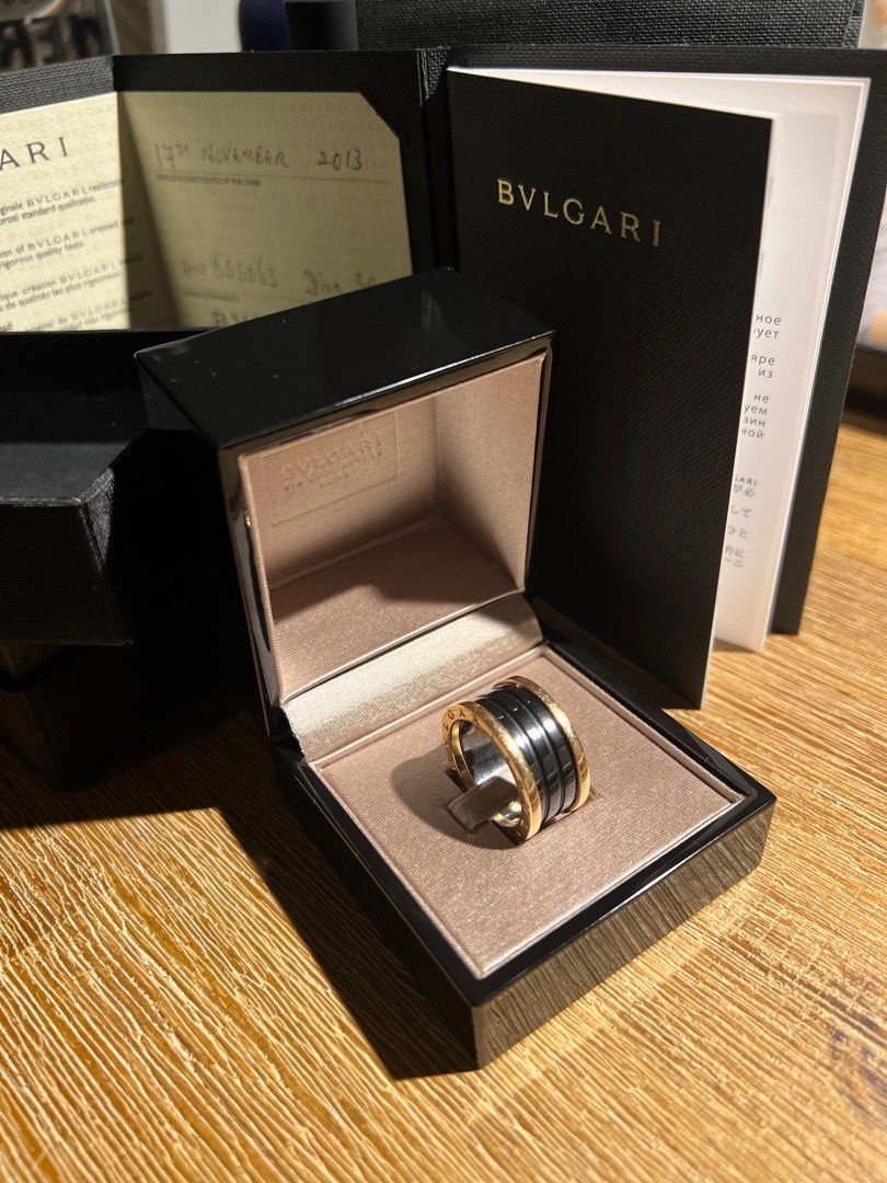 Bvlgari cheap ceramic ring