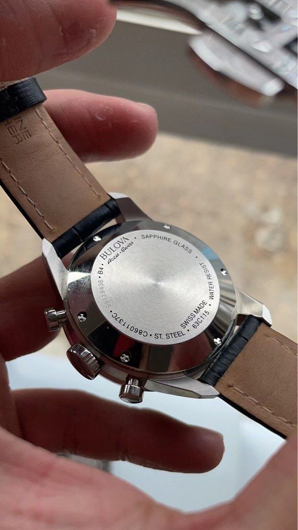 Bulova Accu Swiss 63c115 ETA7750