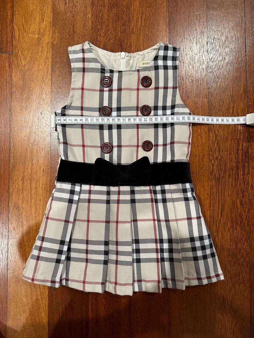 Burberry dress sale baby girl