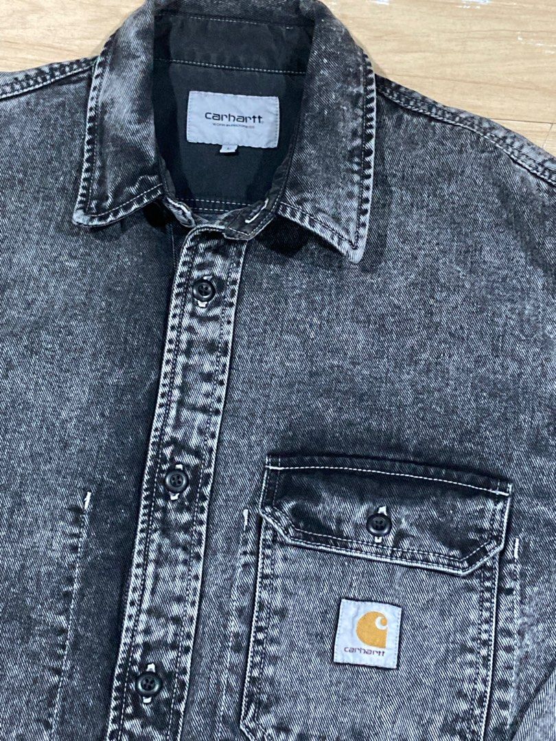 Carhartt wip salinac denim shirt jacket cheap