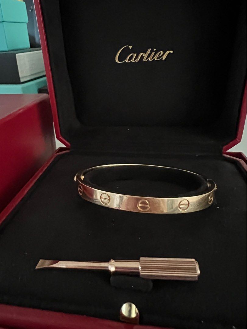 Cartier watch and love bracelet sale