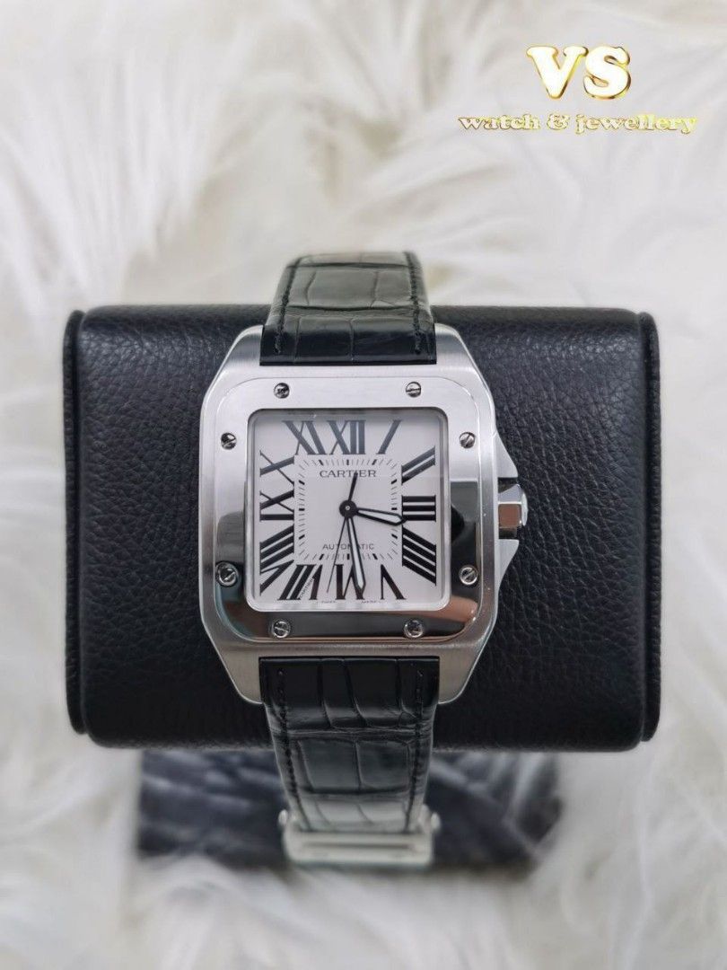 Cartier santos 100 top xl 2018