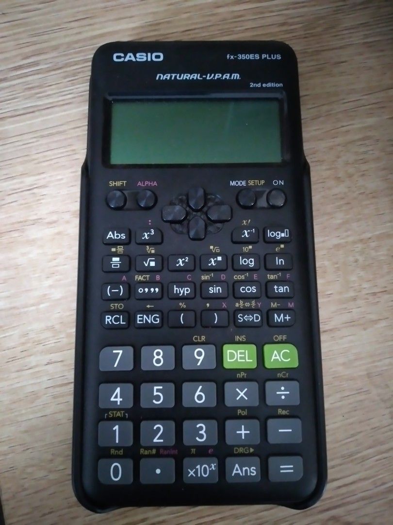 Casio fx 350ES PLUS 2nd Edition Computers Tech Office