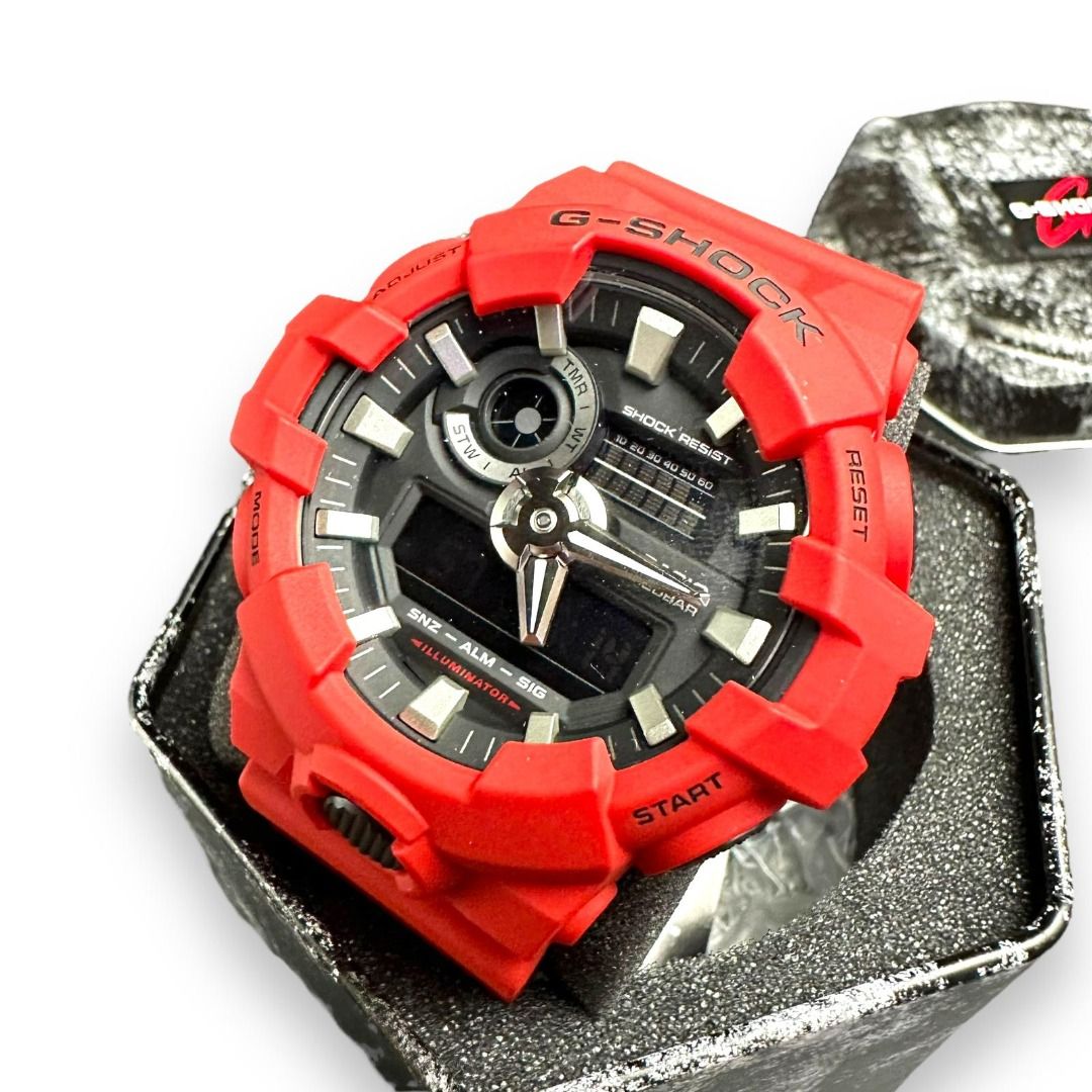 Casio watch red color online