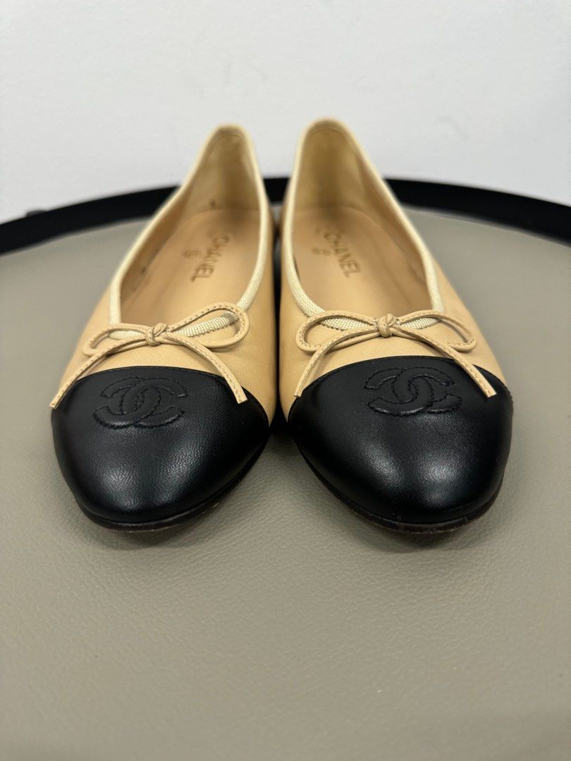 Used chanel best sale ballet flats