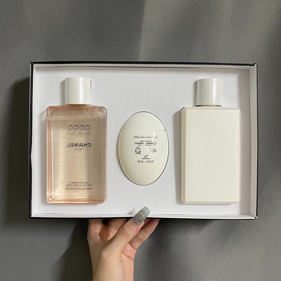 Coco mademoiselle body lotion shop set